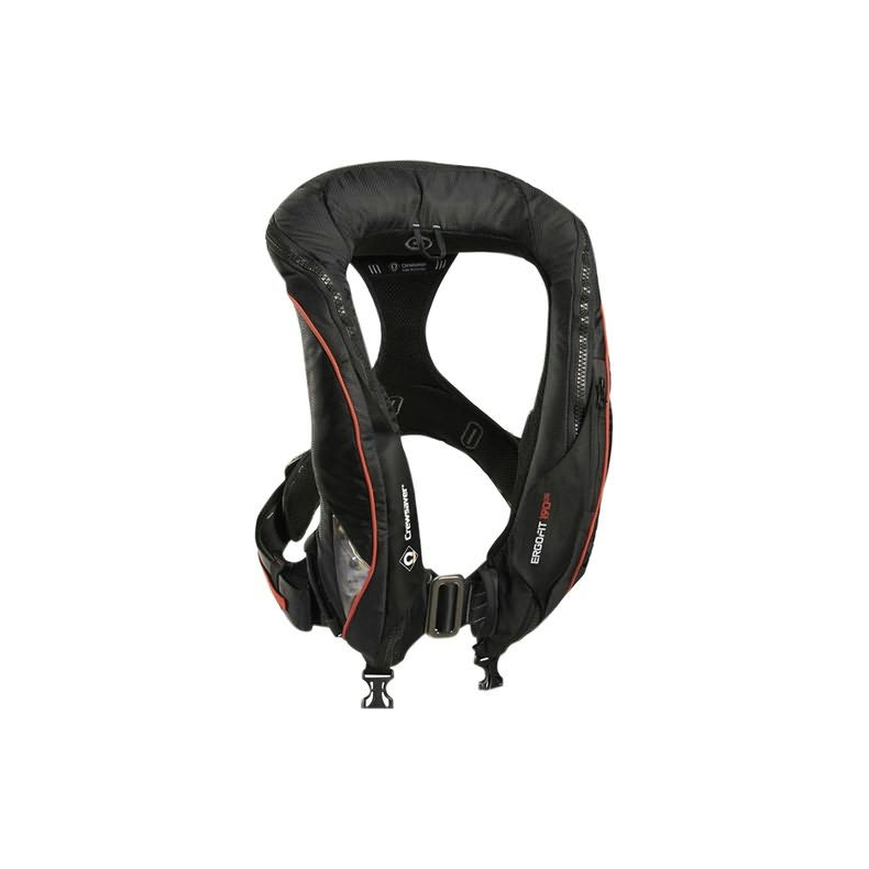 Crewsaver Ergofit Off Shore vest 190N m/D-ring, Sort