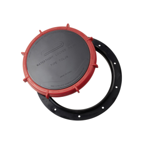 Whale inspektionsluge TCL4 sort