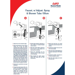 Nuova Rade vandhane med bruser, 150 cm