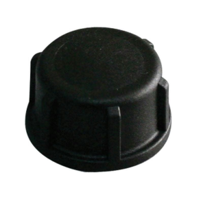 Plast dksel sort 1/2