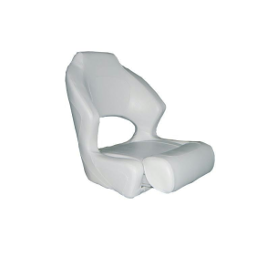 #marinvent h52 deluxe sport flip up stol hvid med carbon sort