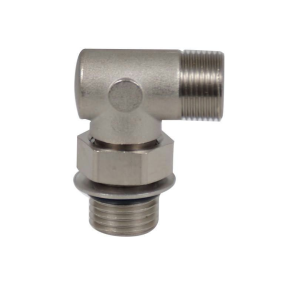 Ultraflex Vinkelfitting med kontramtrik uden omlber