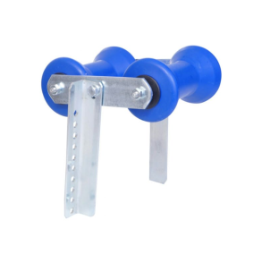 Dobbelt klrulle med beslag, bl