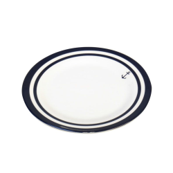 1852 melamin dessert tallerkner 20cm m/nonslip belgn 6 stk