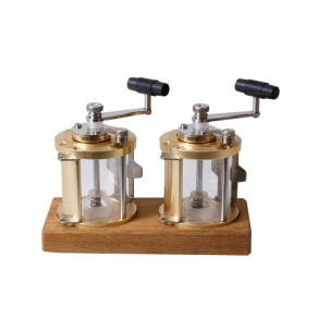 Salt & peber kvrn, fiskehjul model