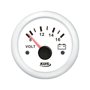 Kus voltmeter sort 12v