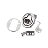 Slamlatch 50mm, tyk, 20 med ls