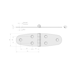 Hngsel 140x40mm rfr. 441720