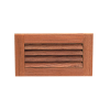 Roca ventilationsrist aflang teak 8,4x43cm