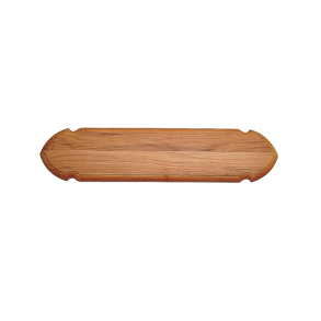 Roca navneskilt teak 61x15x2cm