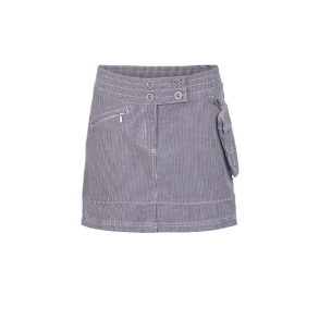 W Cruise Skort Dk Navy Stripe Str. Small - Pelle P