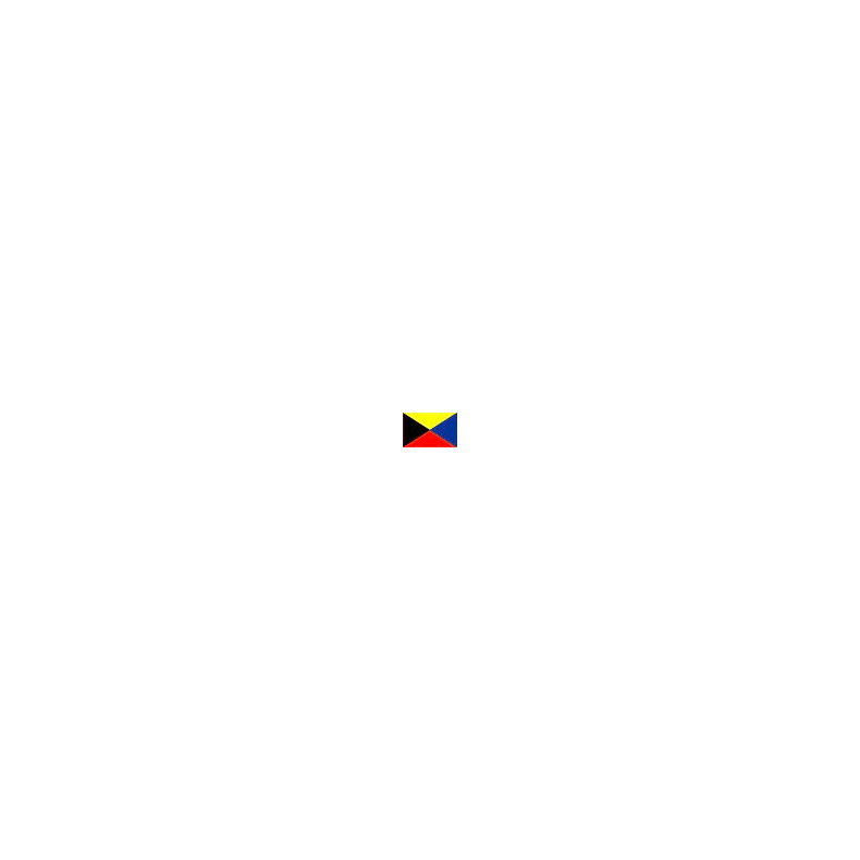 Signalflag, Protestflag, Dykkerflag, Broflag, Lodsflag Signalflag 30cm bogstav z