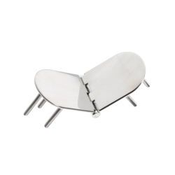 Roca hngsel 60x160mm fast M6 skruer AISI 316