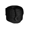 Ankerline flettet sort 12mm 40m
