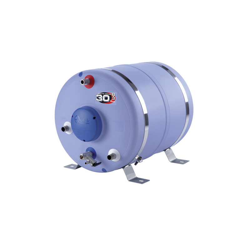 Varmtvandsbeholder båd, 60 liter cylinder, quick