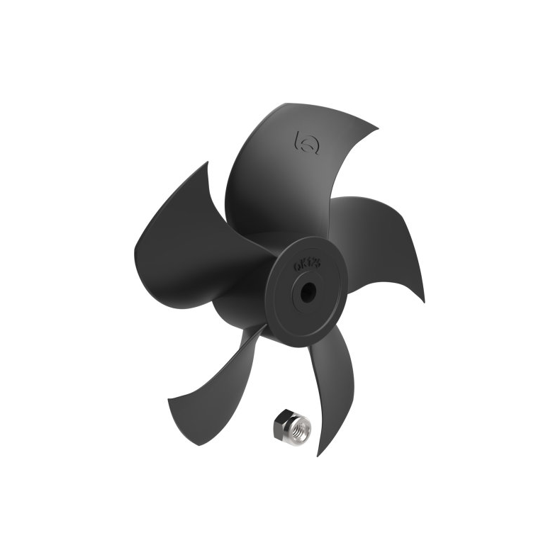 Bovpropel reservedel Reservepropeller til Quick Bovpropel Quick reservpropell 125mm