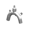Vakumventil 19 mm hvid