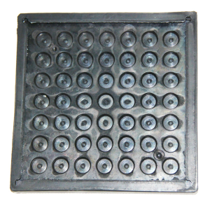 Plade Gummi Til Bdsttte 20x20 Cm