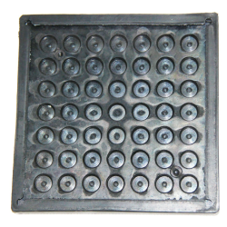 Plade Gummi Til Bdsttte 20x20 Cm
