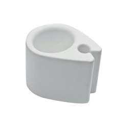 Ocean hvid holder til div. ting clip on monteres p 22-26mm