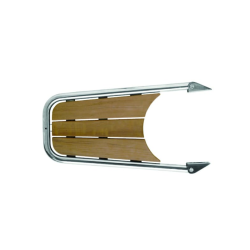 Stvnplatform med teak 65x33cm 32mm rr