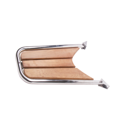 Stvnplatform med teak 65x33cm 32mm rr