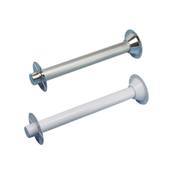 Bordsjle komplet med top og bundbase 70 cm - Alu.