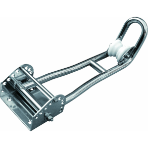 Ankerrulle M. Vippebeslag - Rustfri 316 - Bredde 120mm - L�ngde 535 Mm