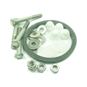 Pakning og skruer mellem bundbase og kumme (29047-0000)