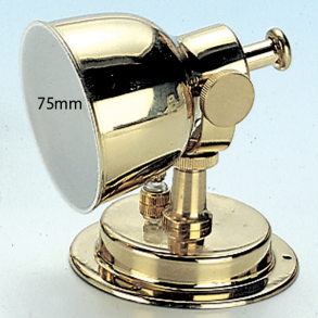 K�jelampe -Skotlampe lakeret messing 