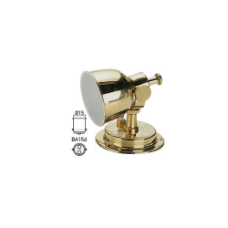 K�jelampe -Skotlampe lakeret messing 