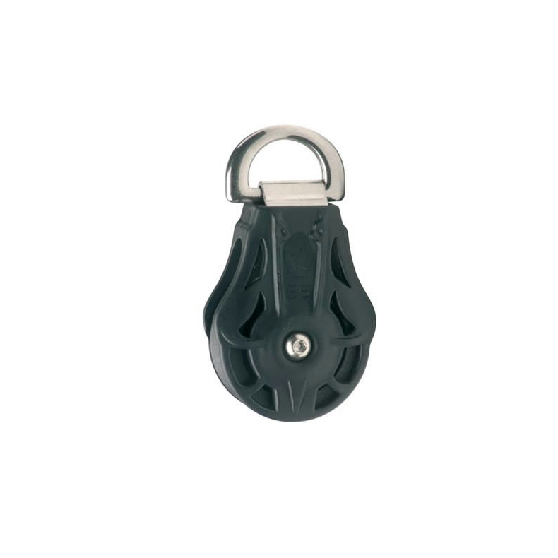 Wichard 45 mm enkeltblok m/D-ring for webbing