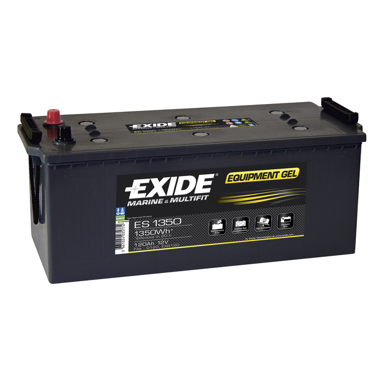 Exide Equipment batteri, GEL Exide Equipment batteri gel, 120 Amp