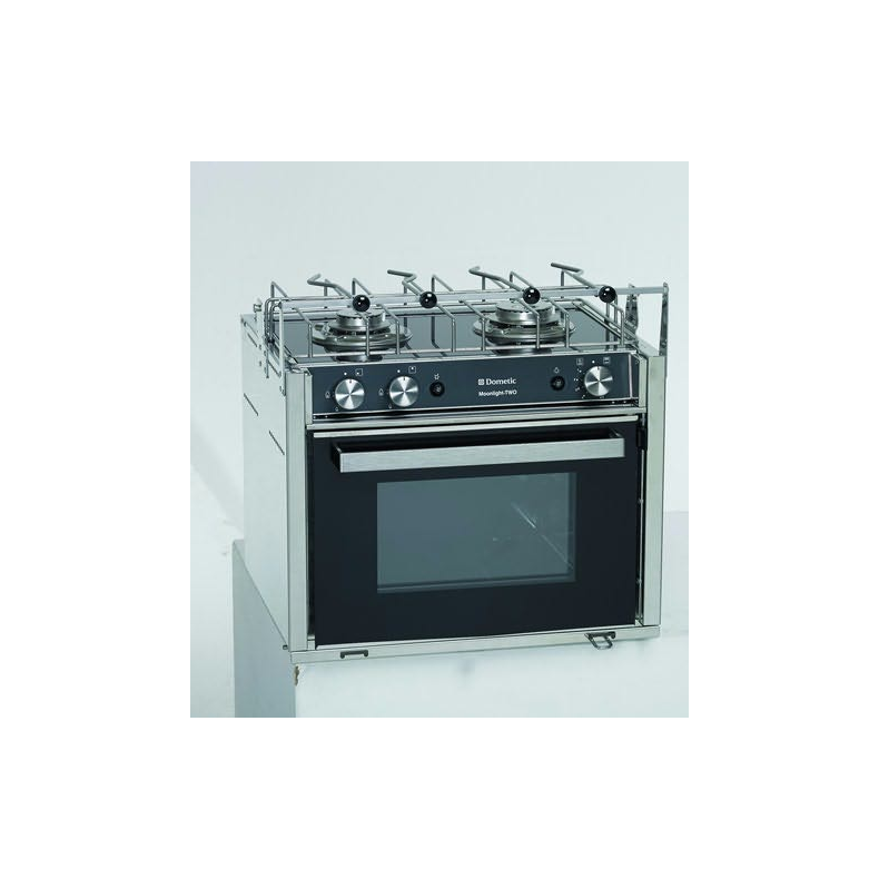 Gaskomfur / bageovn Moonlight Dometic II, Kommentar  2 brndere, Model MoonLight TWO