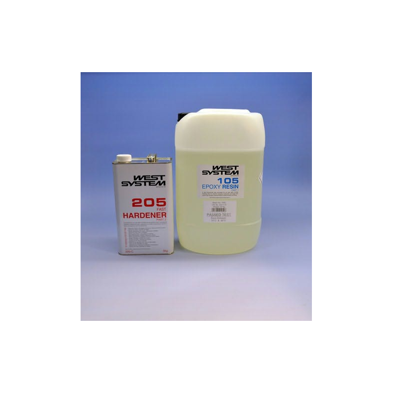 West System Epoxy Hrder 205 - Hurtighrder 205c hrder standard 5 kg