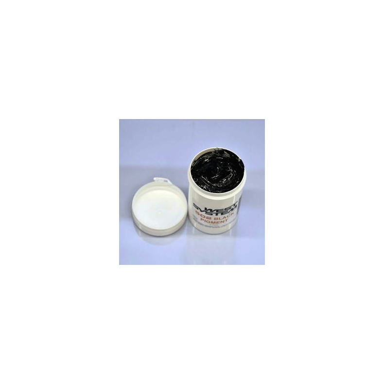 Farvepigmenter fra West System - flere farver Farvetilsæt Til West System Epoxy  Sort 502   125 Gr