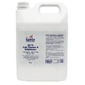 ZETA Teak Cleaner & Brightener liquid 4L