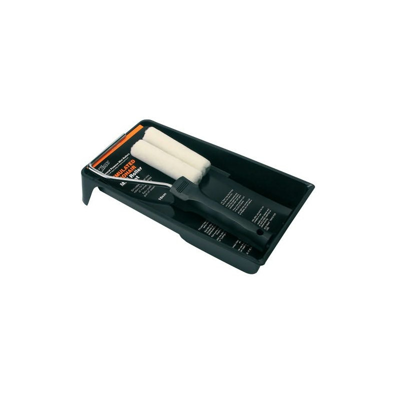 UDGET Minirulle st, 2 mohair, skaft & bakke