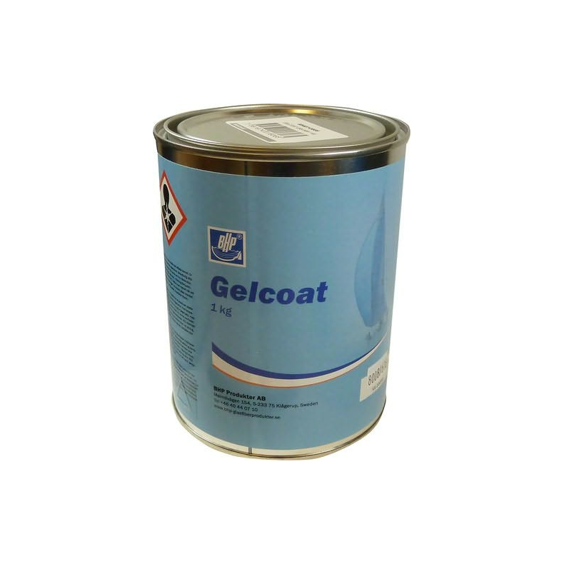 Gelcoat/Topcoat, Farve Spartel, 1 kg standard kulrer