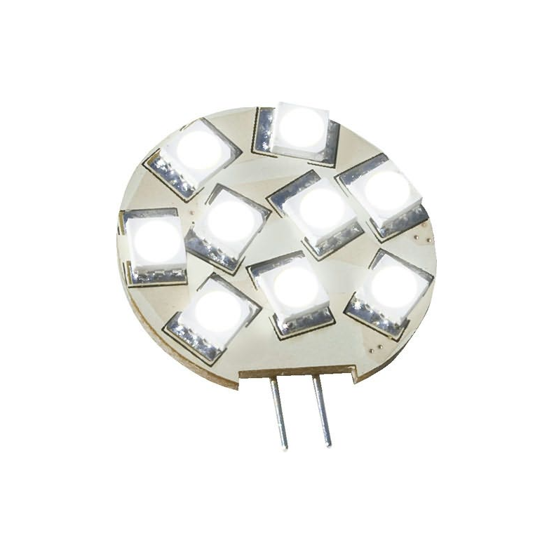 LED PRER Led g4-kort 8-30v varmhvid pin i side 2w