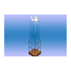 Monteringsmast til vindmlle