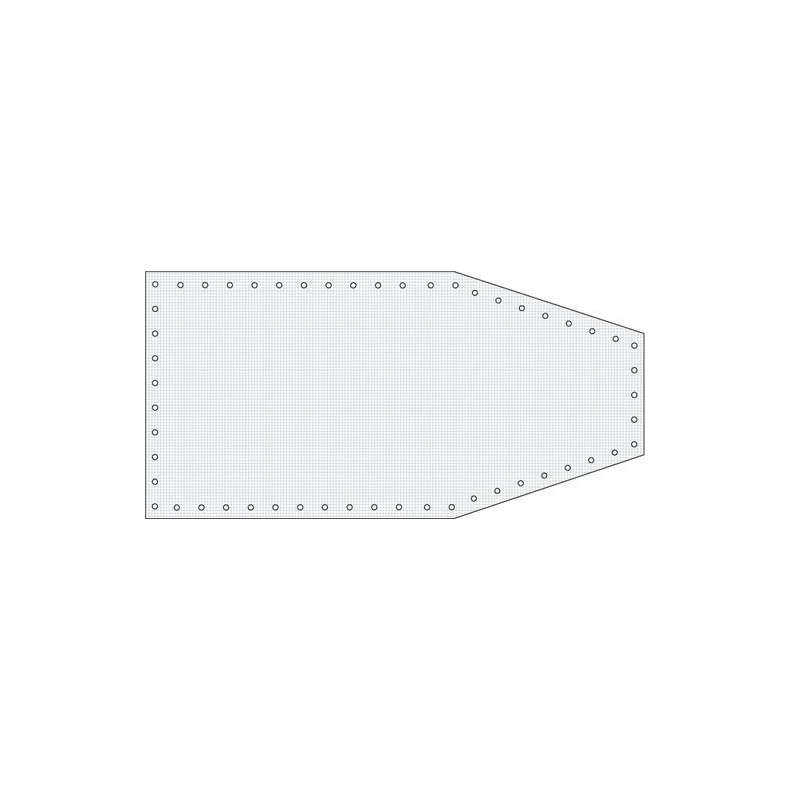 Formsyet bdpresenning 240g/m2 Formsyet presenning, 8x14 m 240 g/m2