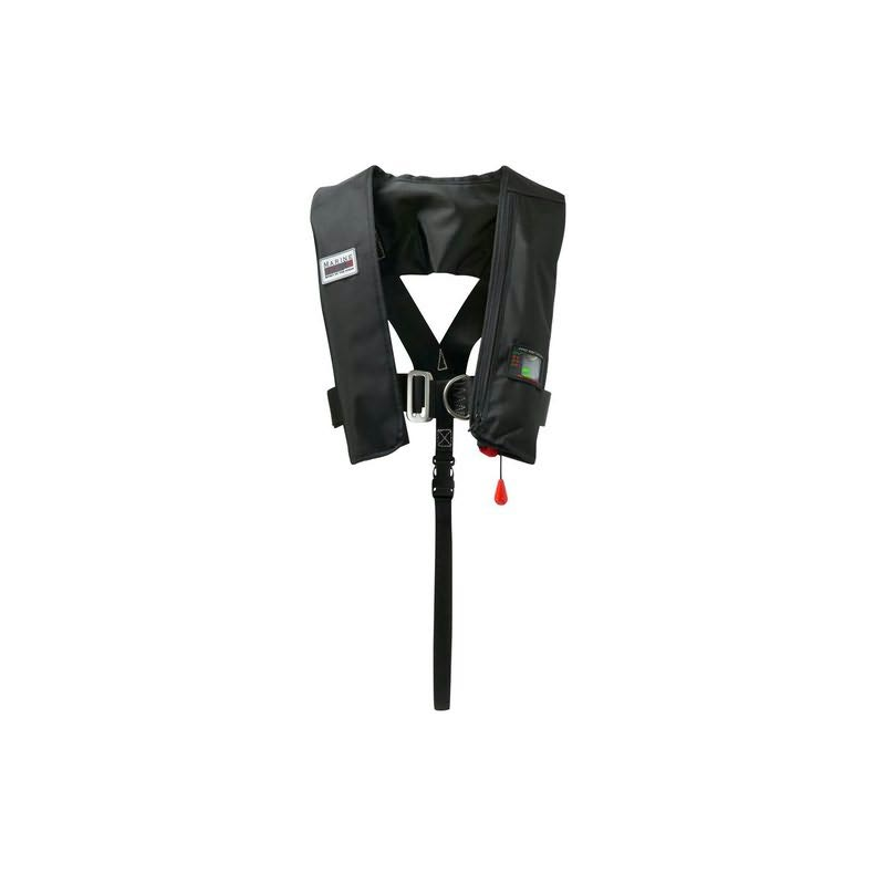 OPPUSTELIG VEST,  ISO RACER PLUS, SORT