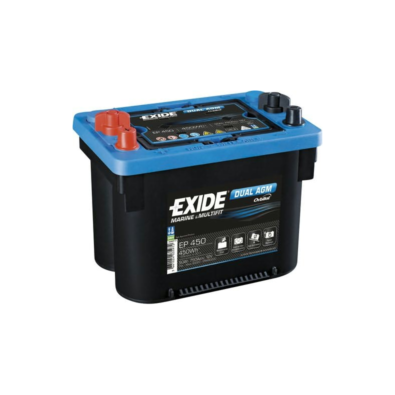 Exide dual agm 50 ah