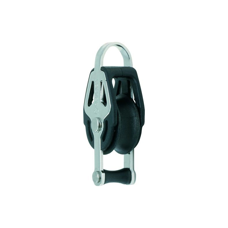 BBB20 blok Enkelblok m/ hs. 20mm, kugleleje bbb20