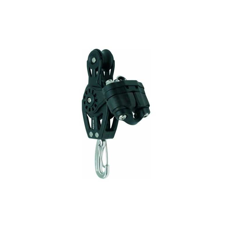 Kuglelejeblokke BBB40 40 mm  Violinblok m/ krog+cc+bøjle 40mm, bbb40