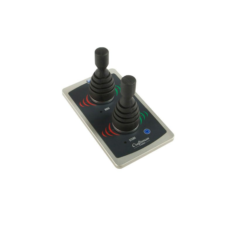 Kontrolpanel til bovpropel Alfa30t panel, 2*joystick