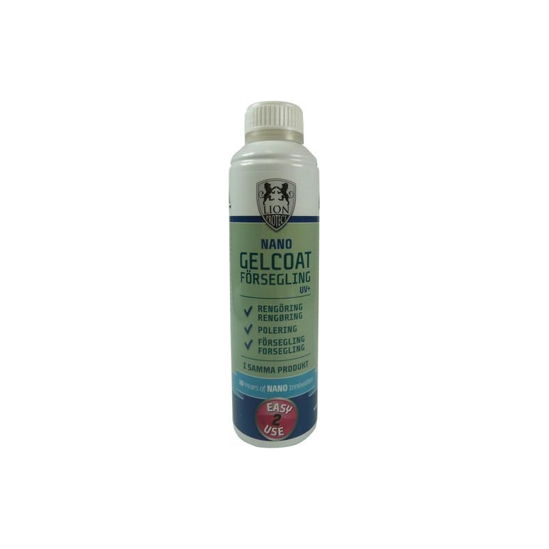 Gelcoat Sealing fra Lion Protect Lionprotect gelcoat sealing, 250 ml.
