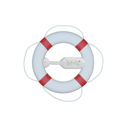 Redningskrans i smart gaveske