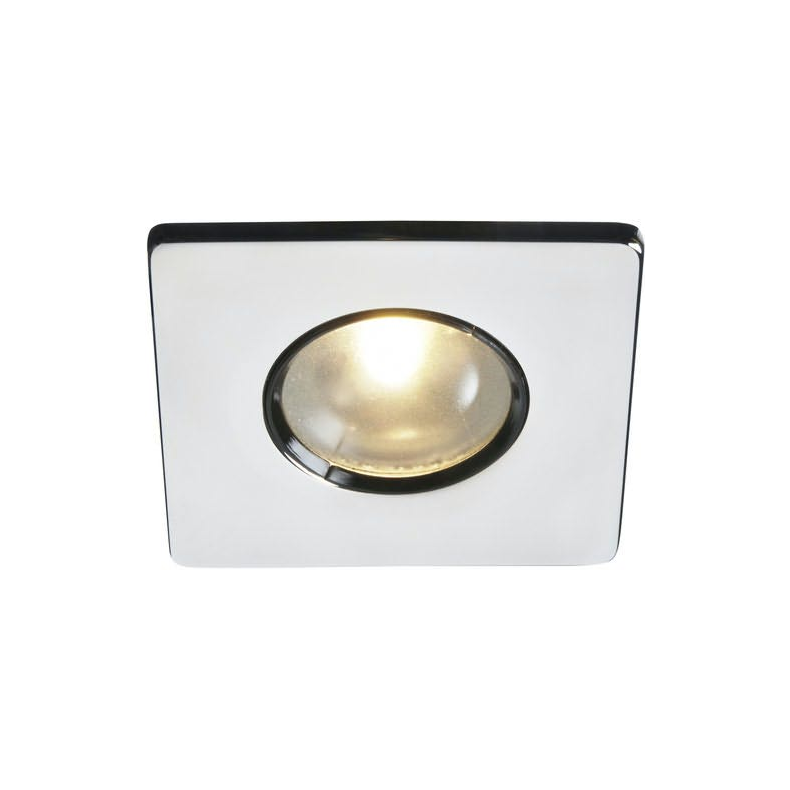 Down Light 70x70 mm Classic Line, Materiale Rustfrit, Overfladebehandlet Blankpoleret